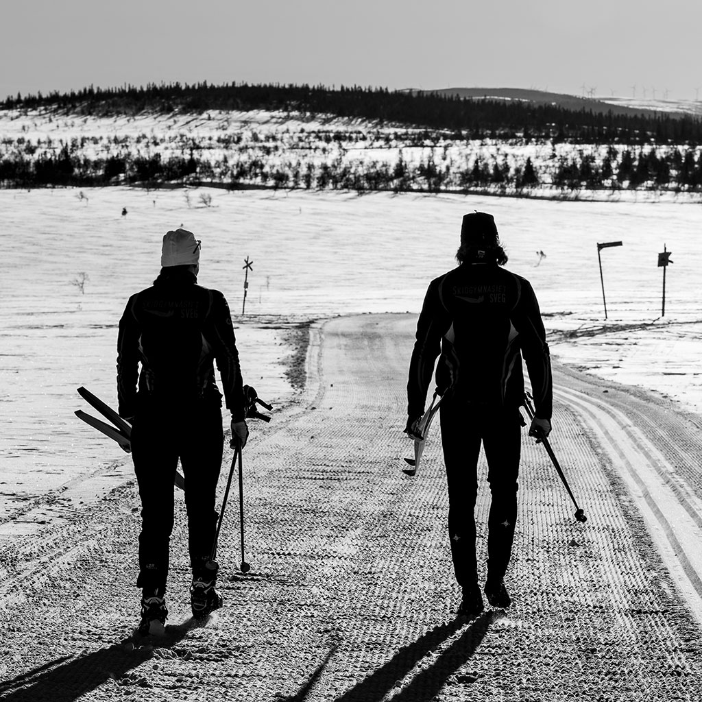 Längdskidåkning i Lofsdalen